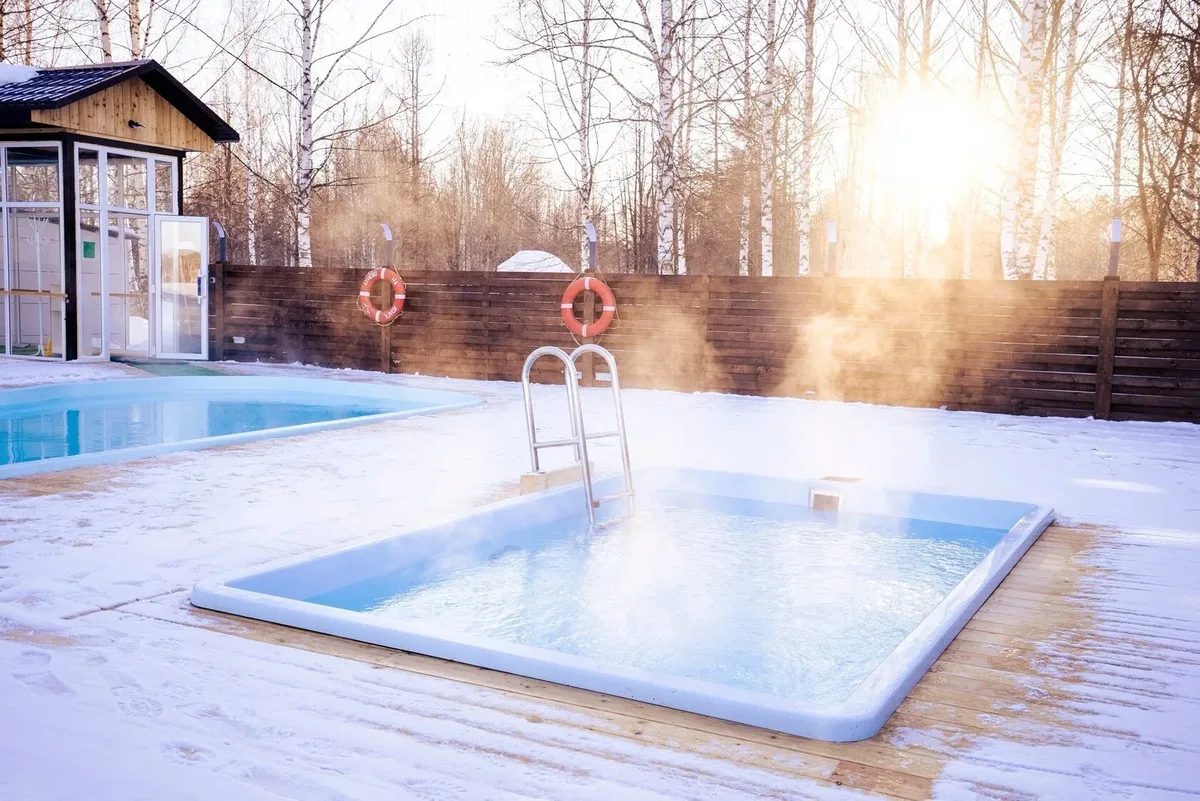 Композитный бассейн Laguna 4 — установка в Апатитах