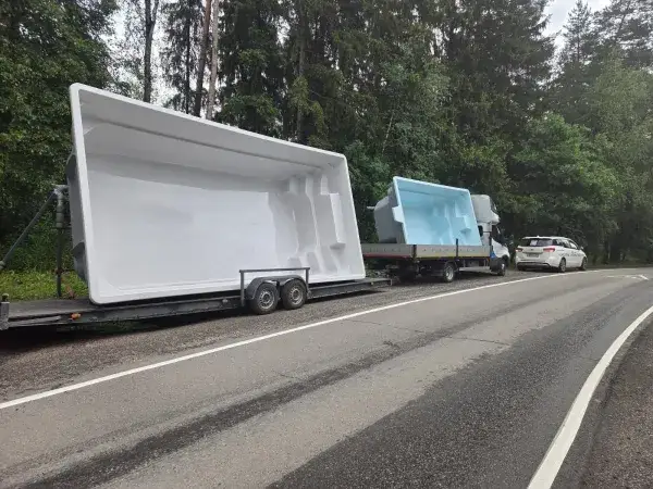 Доставка бассейна в Апатитах